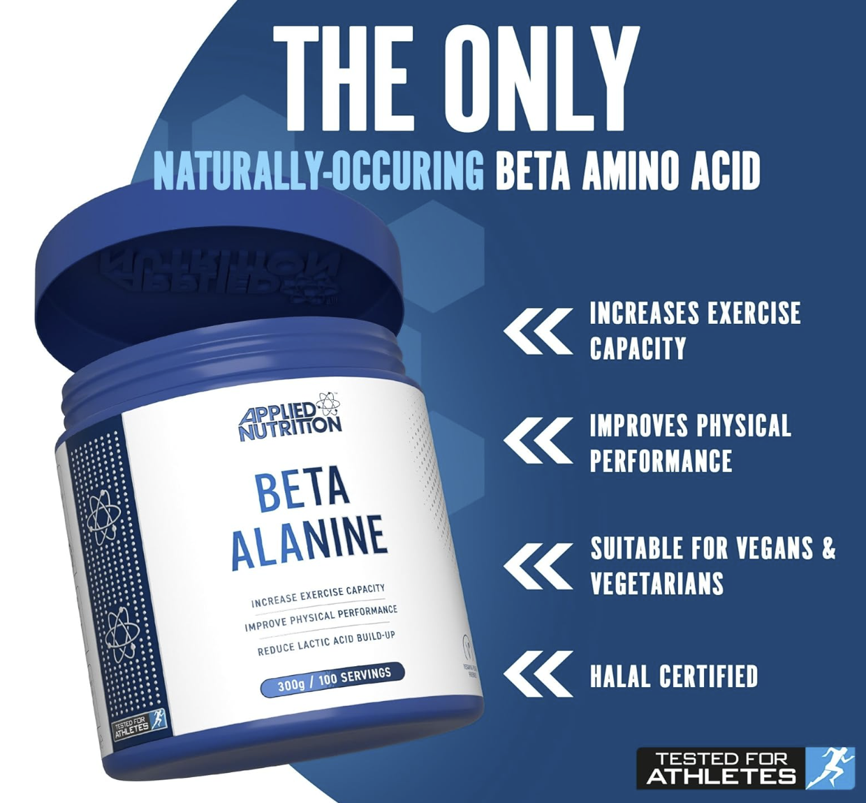 Applied Nutrition Beta-Alanine 300g - Image 3