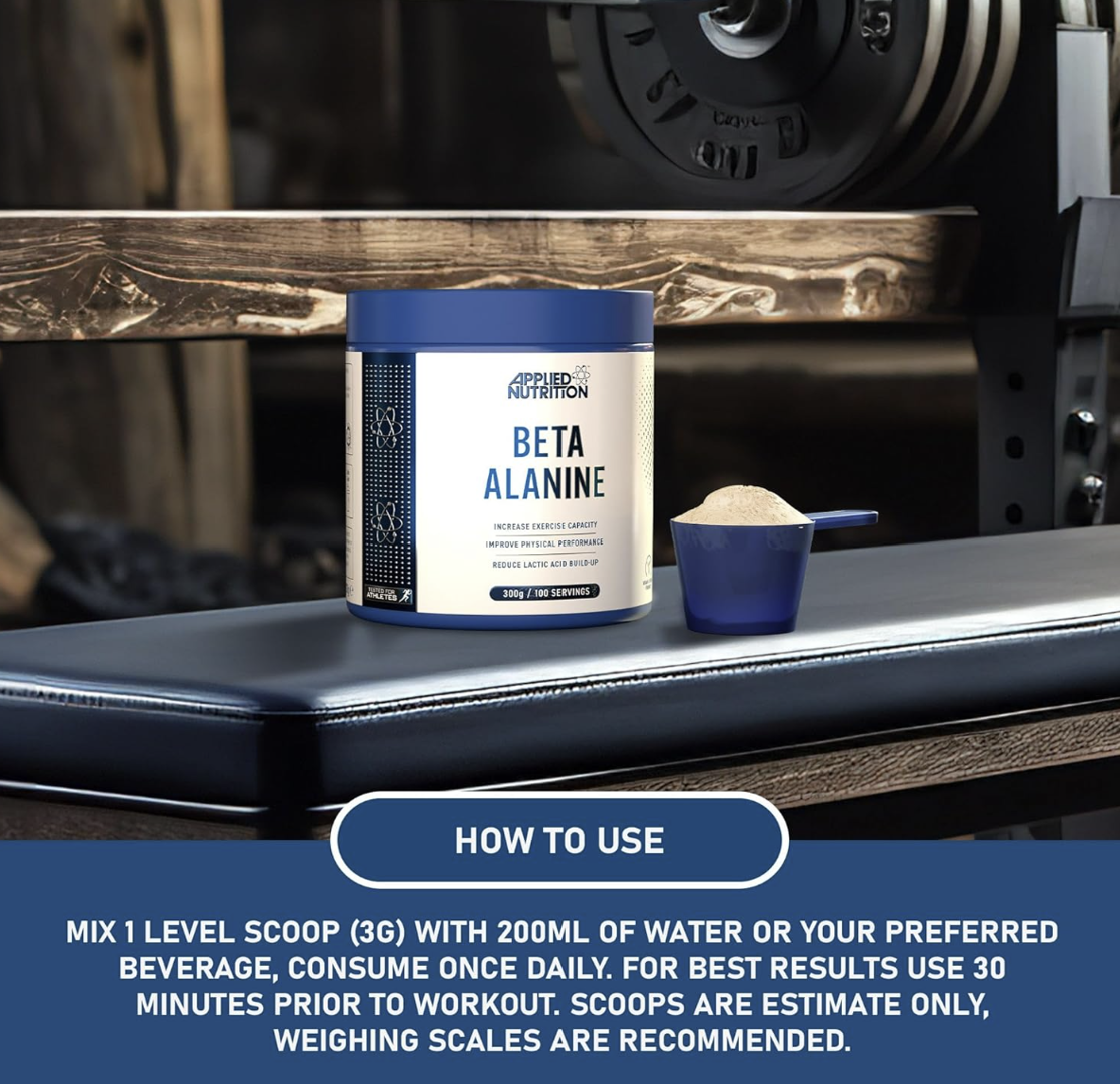 Applied Nutrition Beta-Alanine 300g - Image 6