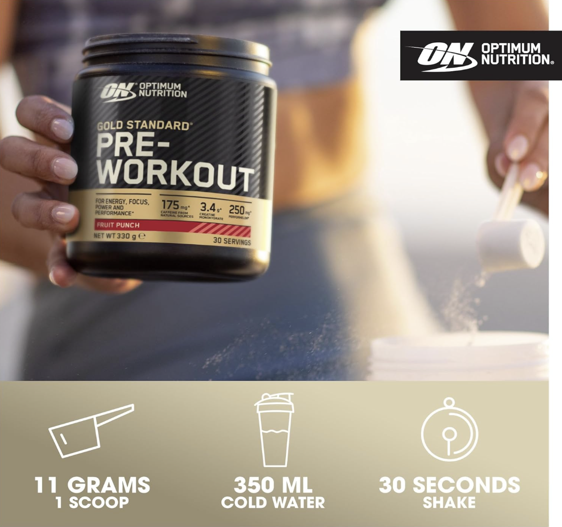 Optimum Nutrition Gold Standard Pre-Workout 330g - Image 4