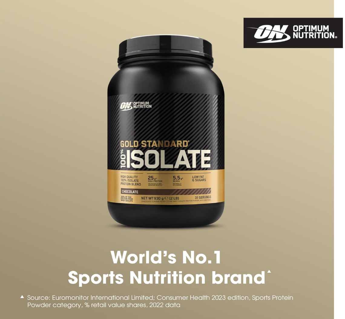 Optimum Nutrition Gold Standard 100% Whey Isolate 930g - Image 2