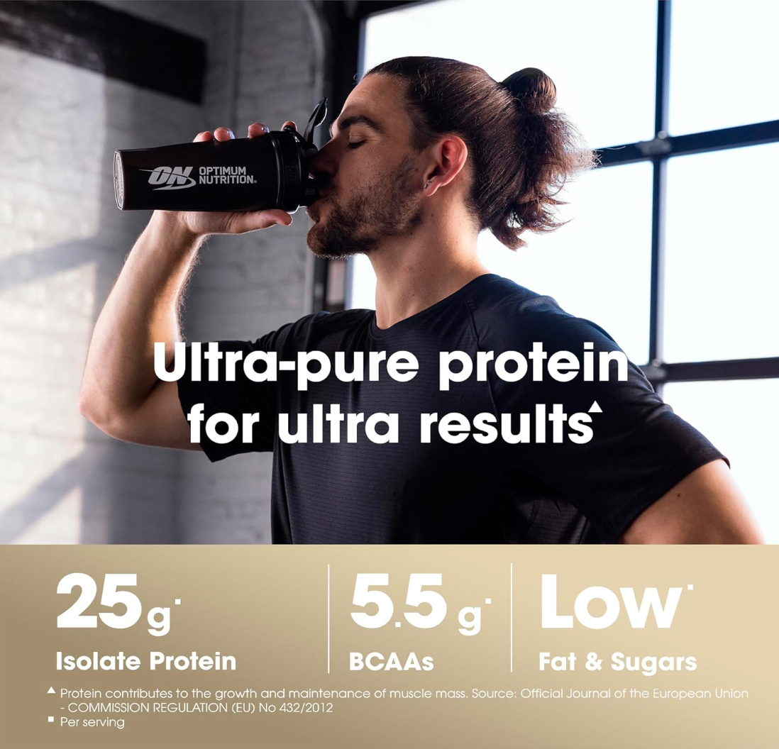 Optimum Nutrition Gold Standard 100% Whey Isolate 930g - Image 3